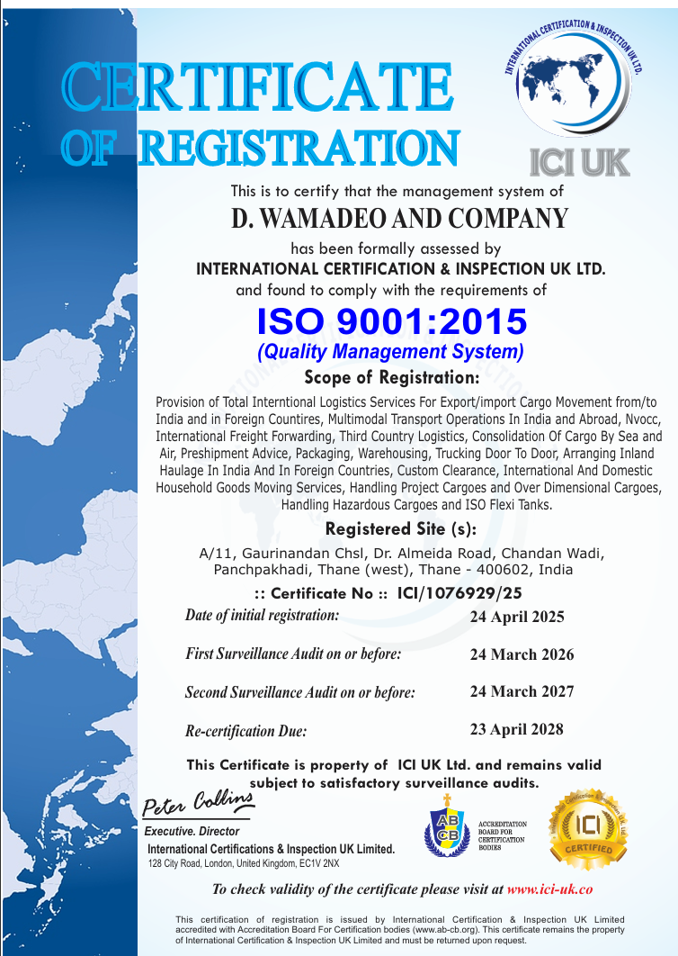 ISO CERTIFICATE
